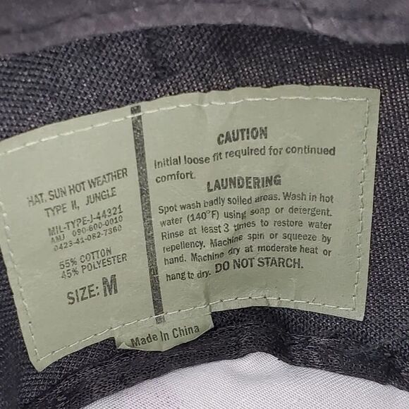 Purple Camo Jungle Hat Size Medium - Picture 3 of 7